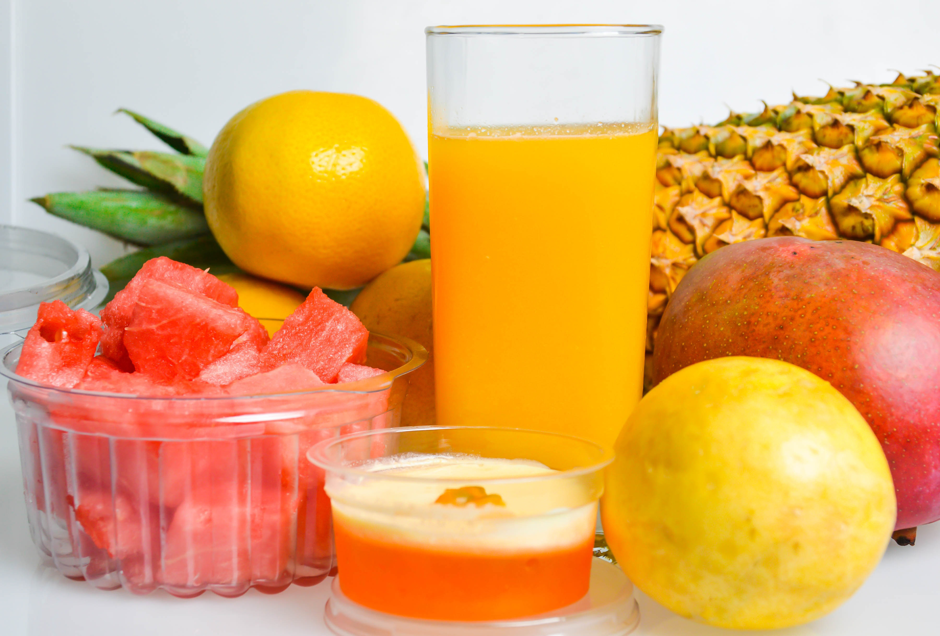 Suco de Abacaxi com Hortelã