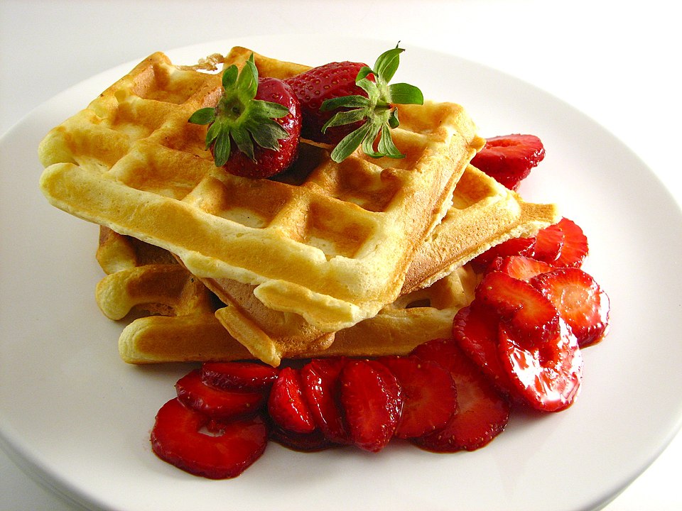 Waffle com Nutella